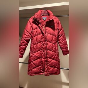 Patagonia - Women’s “Down With It” Parka in Oxide Red
